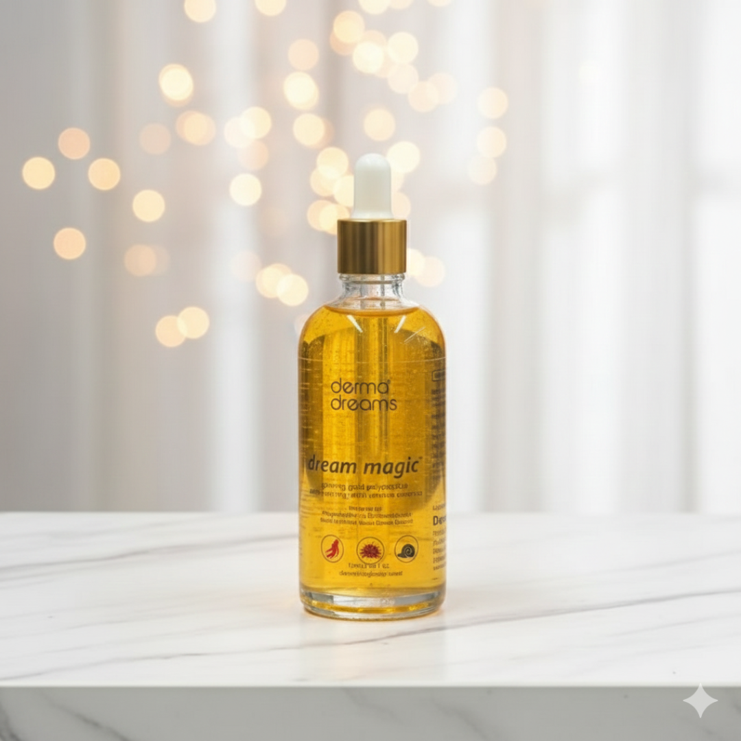 Dream Magic Ginseng Gold Polypeptide Skin Hydrating & Anti-Wrinkle Essence - Image 6