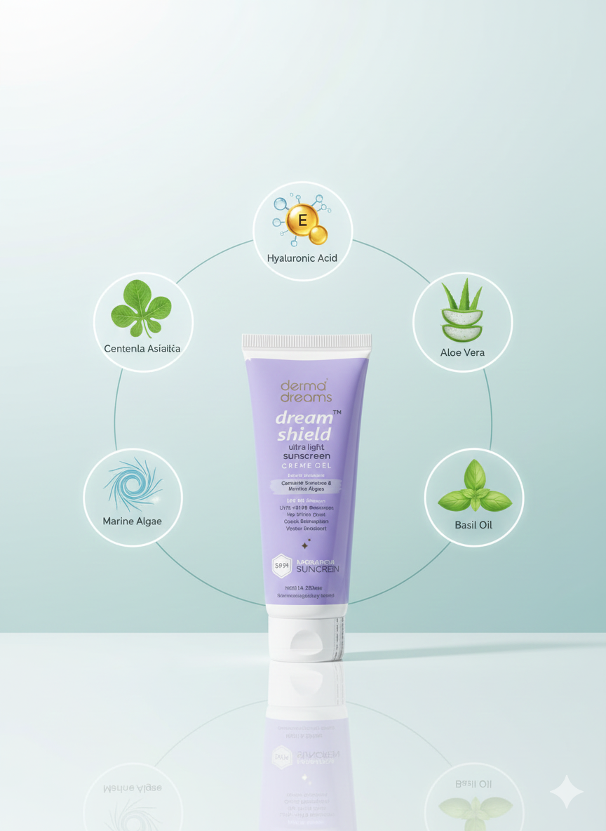 Dream™ Shield Ultra Light Sunscreen Crème Gel - Image 2