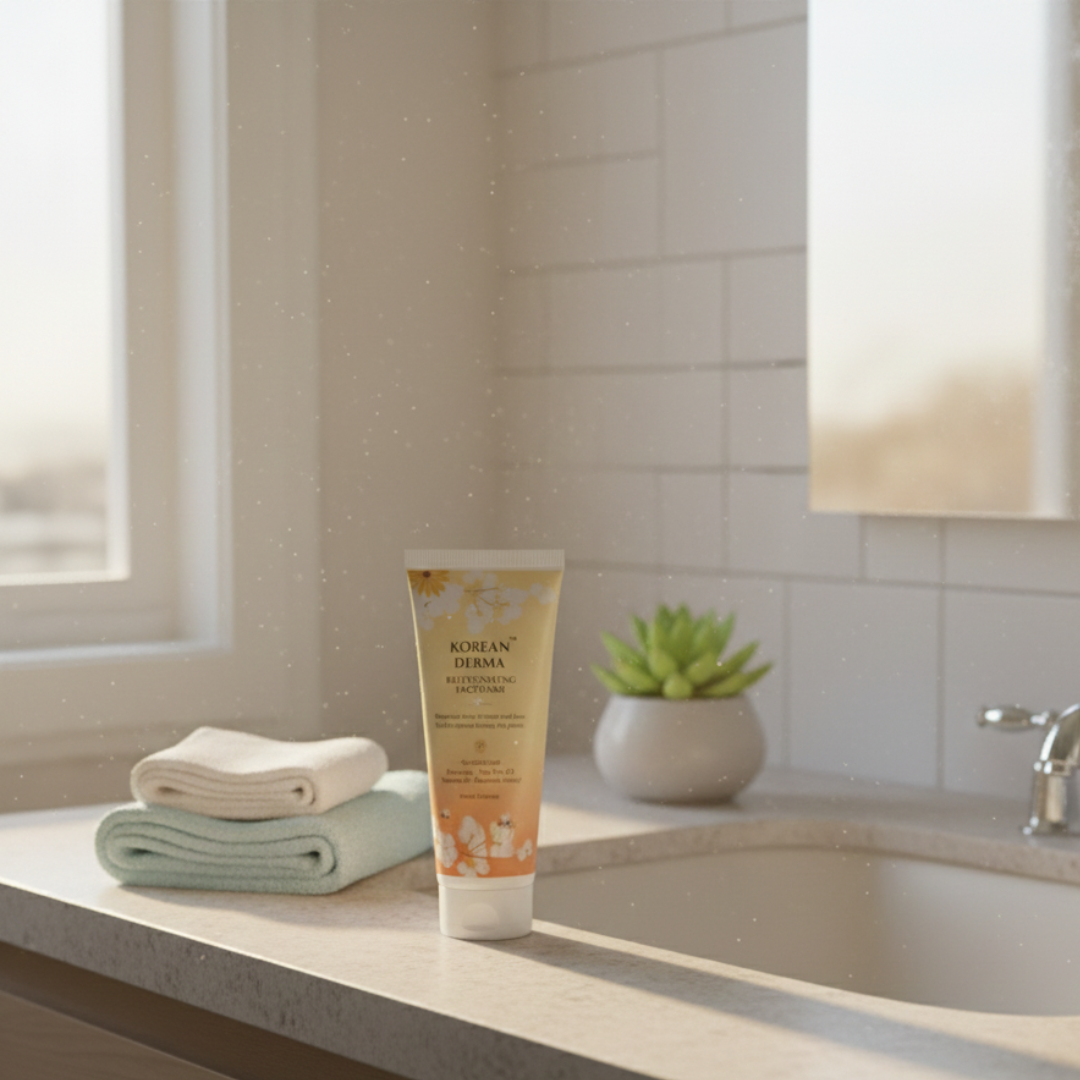 Rejuvenating Face Wash - Improves Skin Texture and Tone Unblocks and Cleans the Pores- Korean Derma - Image 6