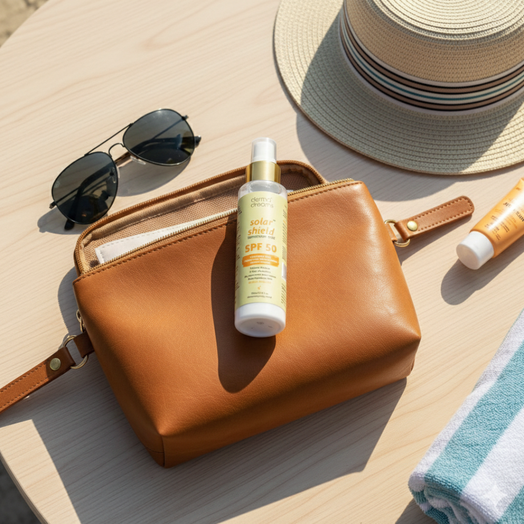 Solar™ Shield Sunscreen Mist SPF 50 – Glowy Protection in Every Spritz - Image 3