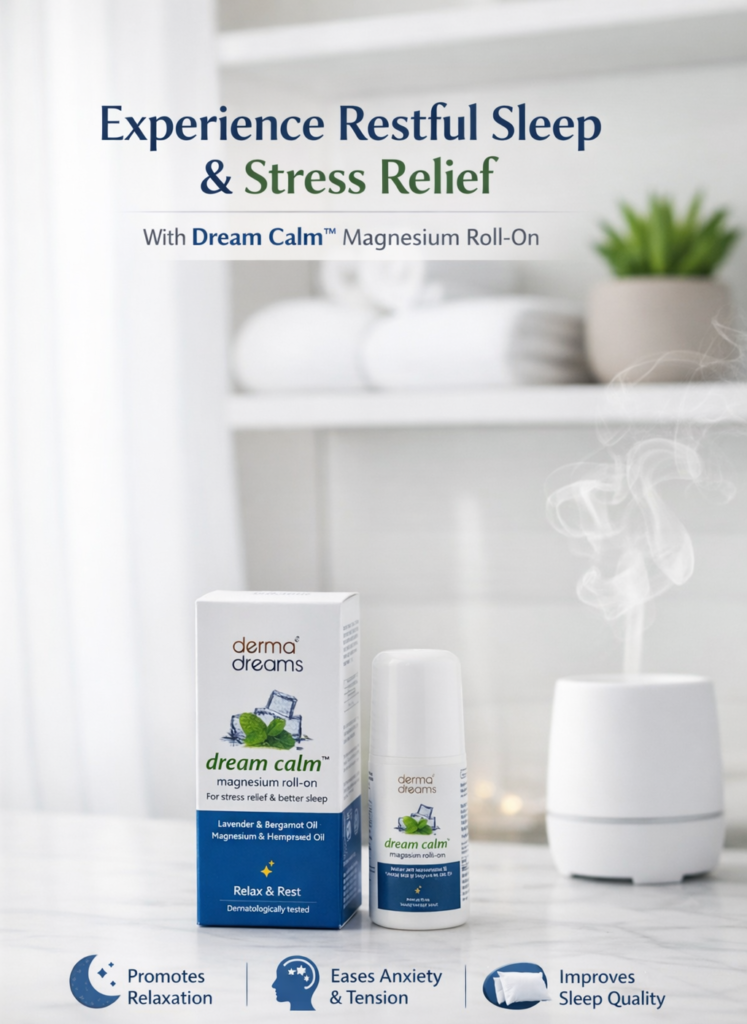 Serene relaxation with Dream Calm™ Roll-On